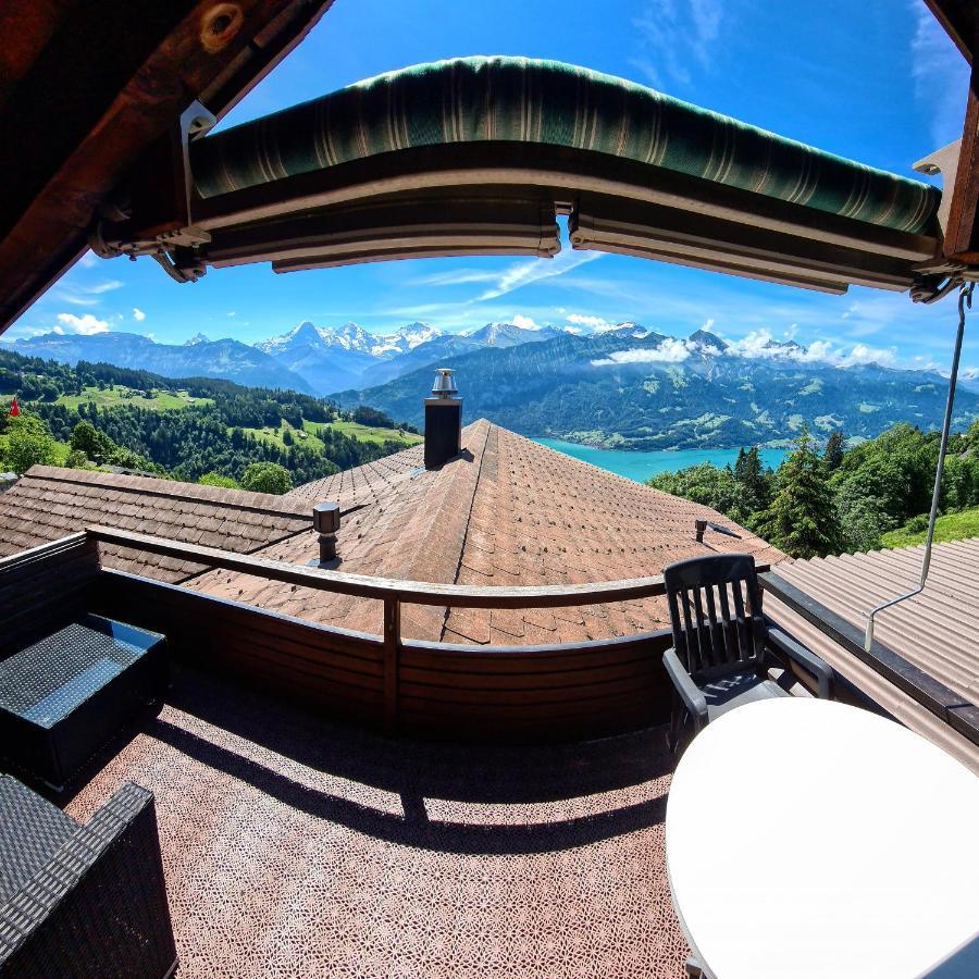 Chalet Lilo 2 Zimmer Top Mountain View Beatenberg Exteriér fotografie